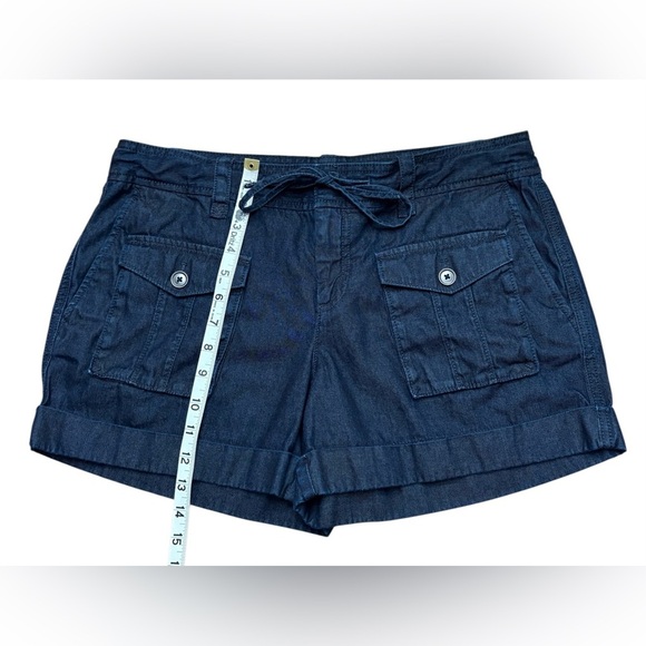 Ann Taylor LOFT, Lightweight Denim Shorts, Size 10, Blue - Picture 4 of 8